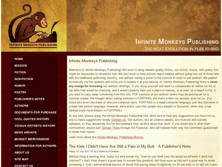 www.infinite-monkeys-pub.com