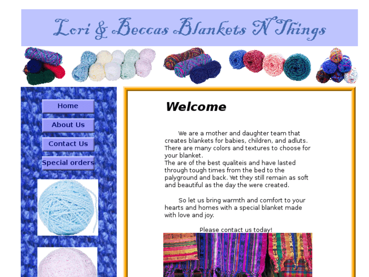 www.loriandbeccasblanketsnthings.com