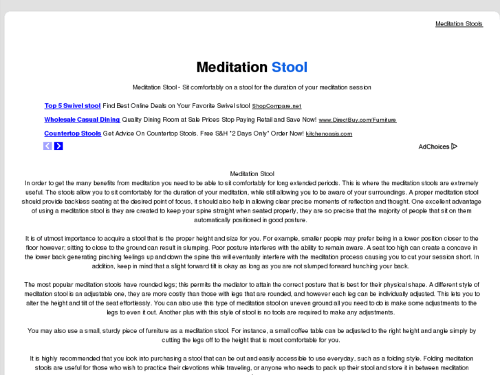 www.meditation-stool.com