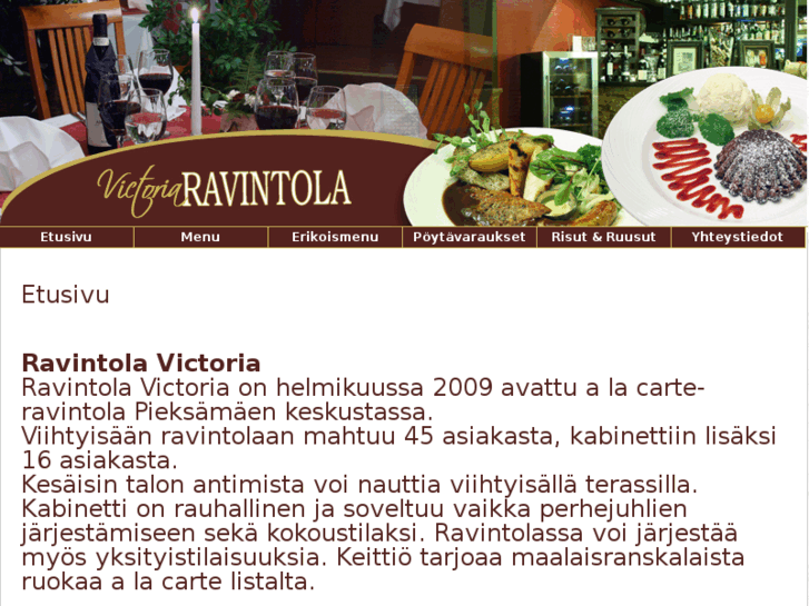 www.ravintolavictoria.com