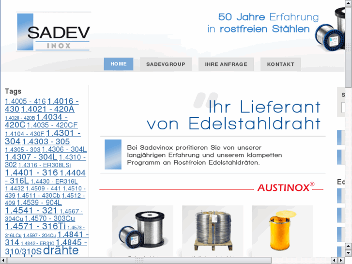 www.sadev-edelstahldraht.com