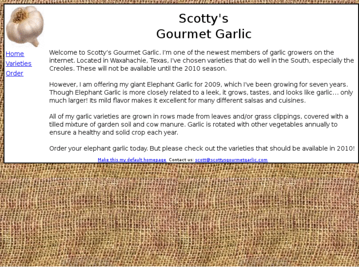 www.scottysgourmetgarlic.com