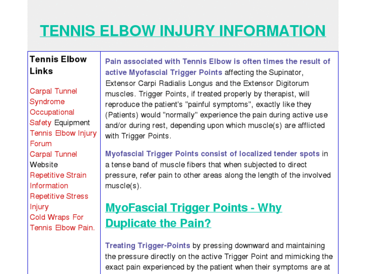 www.tennis-elbow-injury.com