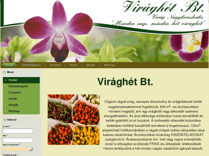 www.viraghet.hu