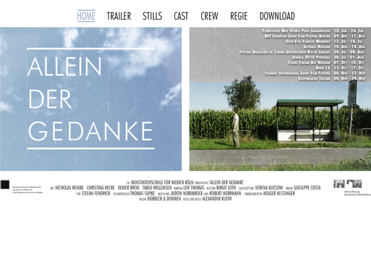 www.allein-der-gedanke-film.de