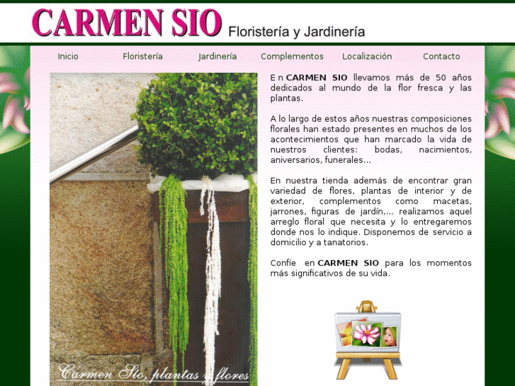 www.carmensiofloristeria.es