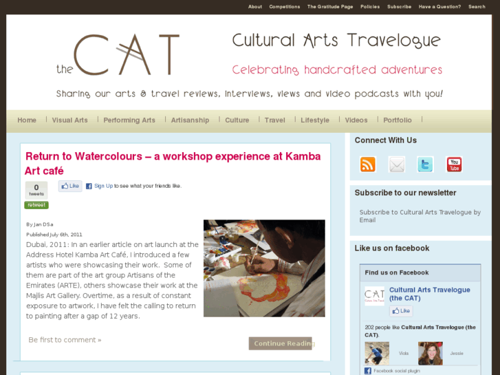 www.culturalartstravelogue.com