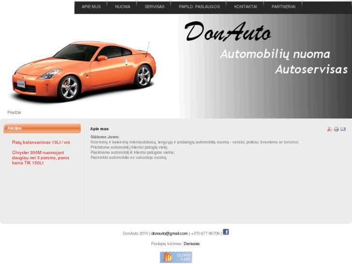 www.donauto.lt