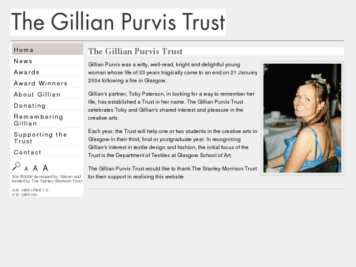 www.gillianpurvistrust.org