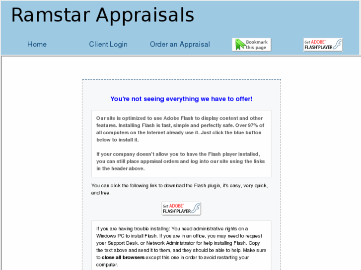 www.ramstarappraisal.com