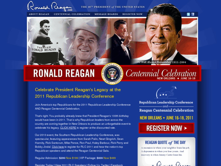 www.ronaldreagan.com