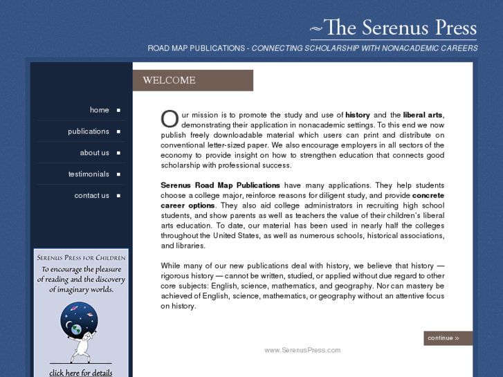 www.serenuspress.com