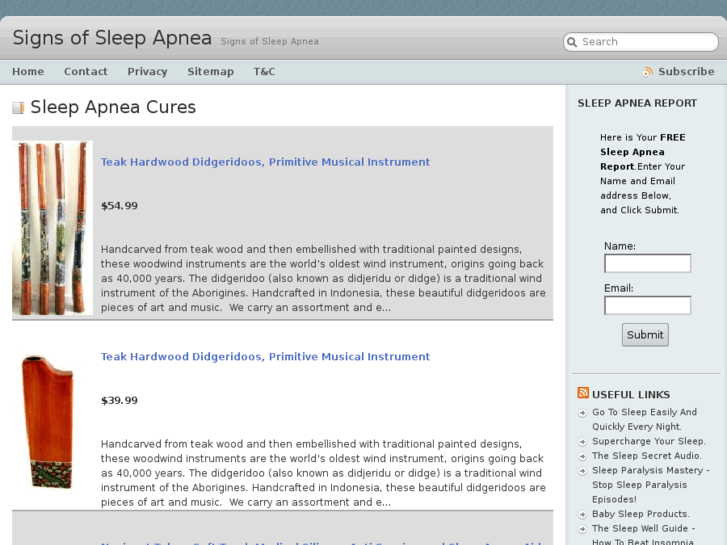 www.signsofsleepapnea.info