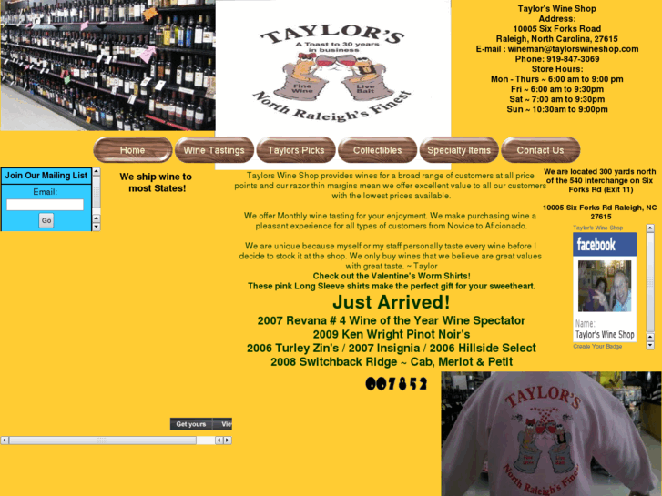 www.taylorswineshop.com