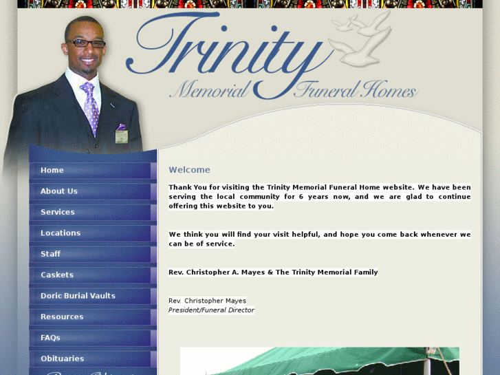 www.trinitymemorialfuneralhomes.com