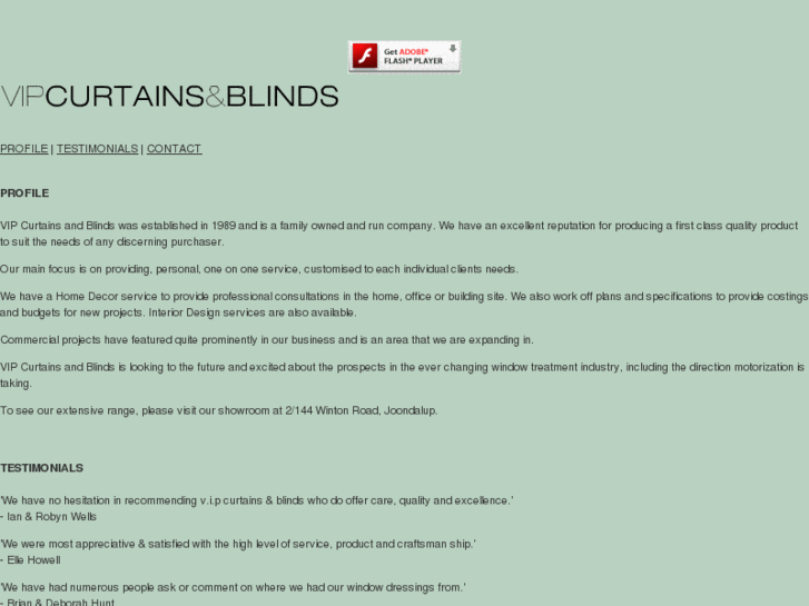 www.vipcurtainsandblinds.com