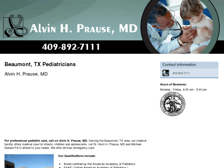 www.alvinhprausemd.com