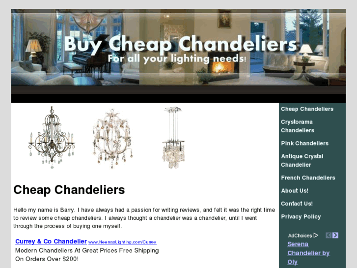 www.buycheapchandeliers.com