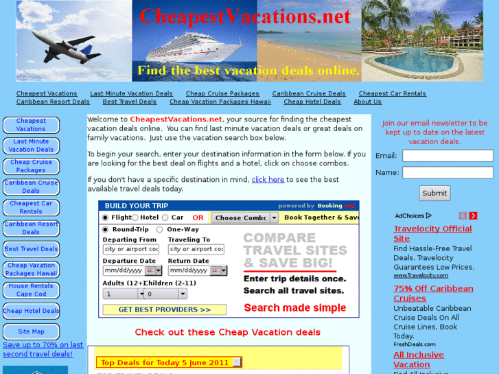 www.cheapestvacations.net