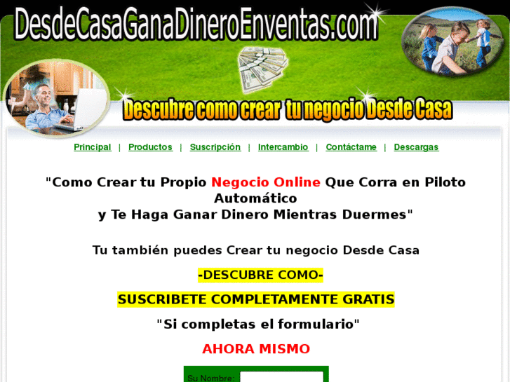 www.desdecasaganadineroenventas.com