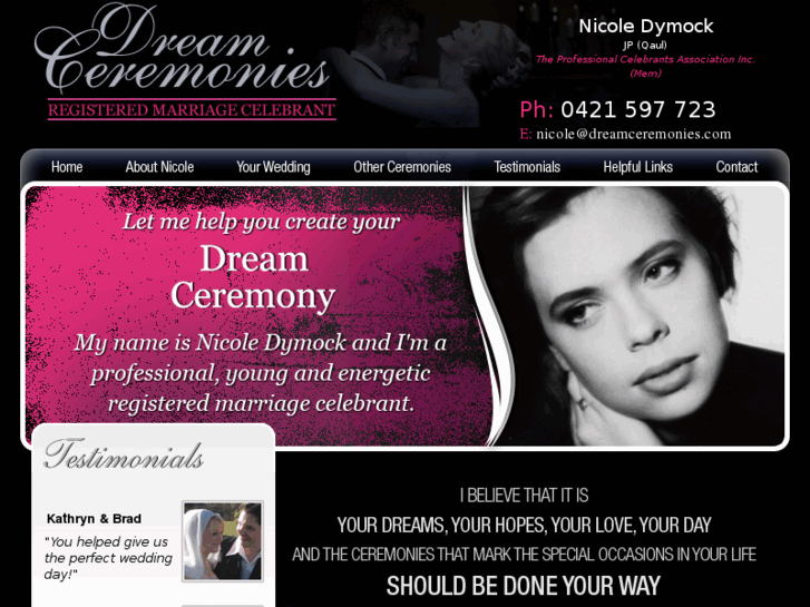 www.dreamceremonies.com