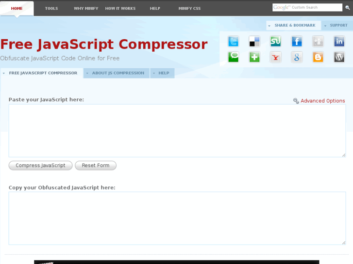 www.freejavascriptcompressor.com