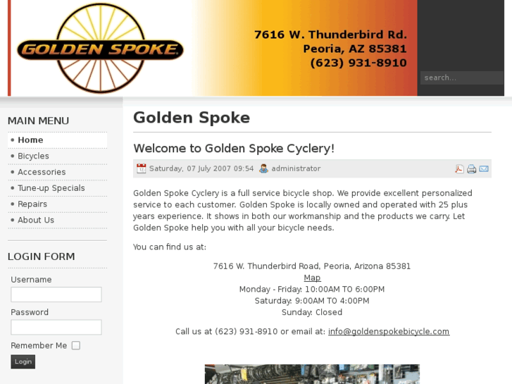 www.goldenspokebicycle.com