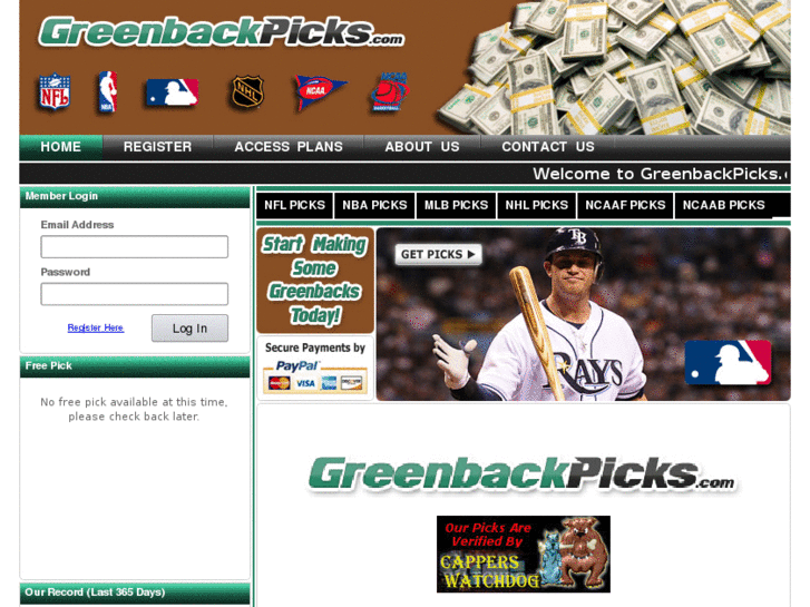 www.greenbackpicks.com