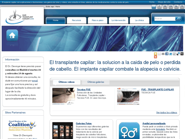 www.hairtransplantsurgery.es