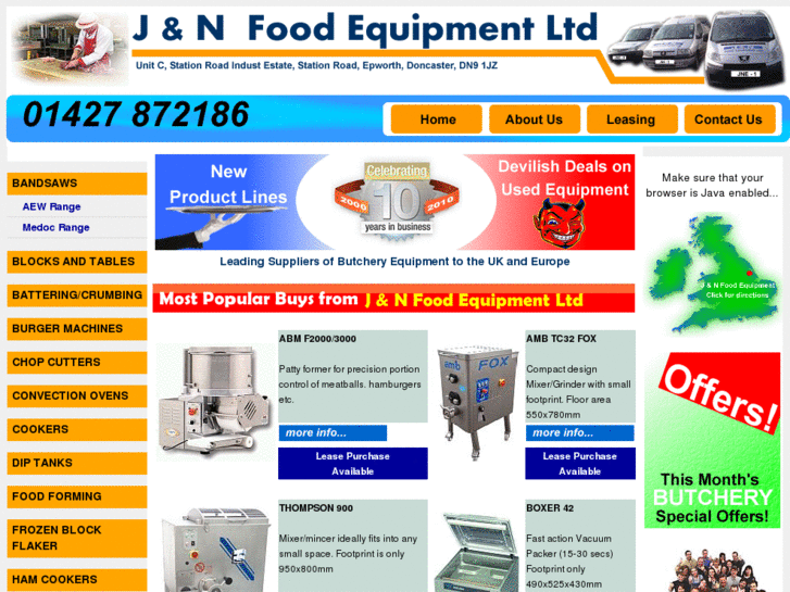 www.jnequipment.co.uk