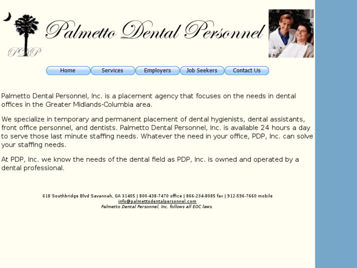 www.palmettodentalpersonnel.com