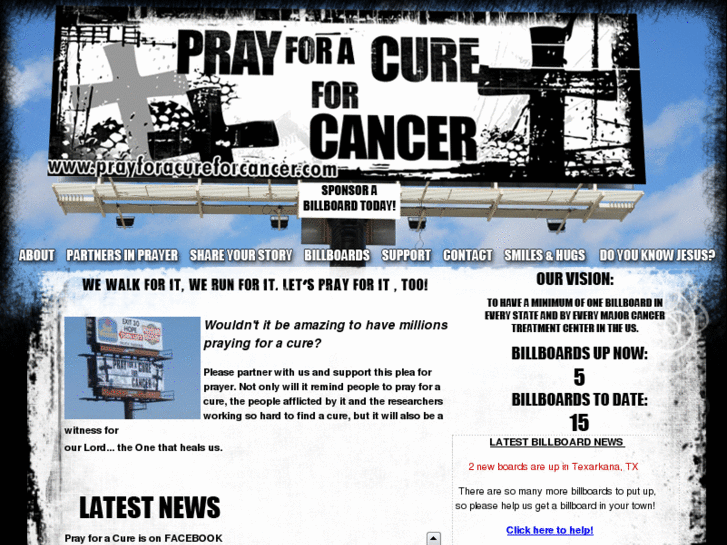 www.prayforacureforcancer.com