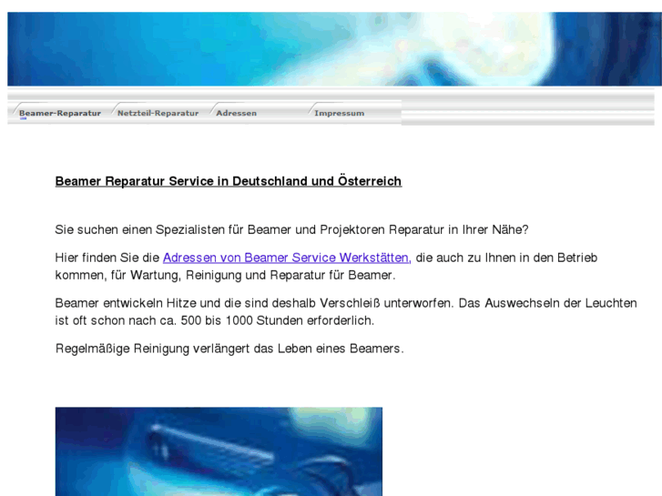 www.beamer-reparatur.com