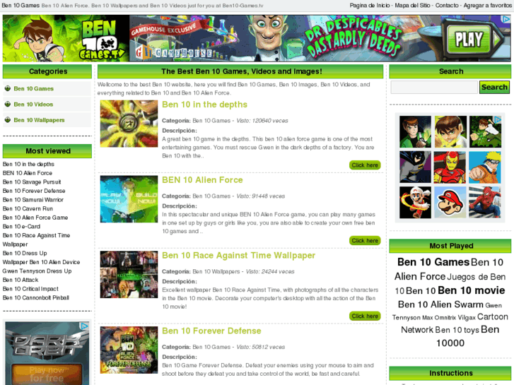 www.ben10-games.tv