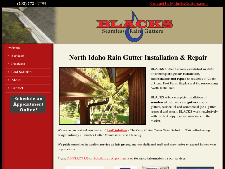 www.blacksgutters.com
