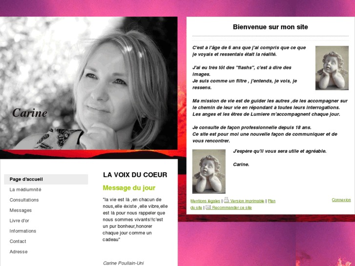 www.carine-lavoixducoeur.com