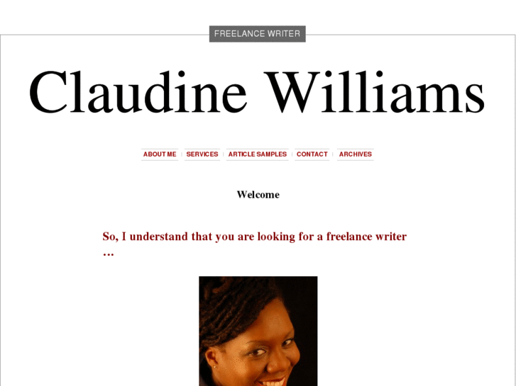 www.claudinewilliams.com