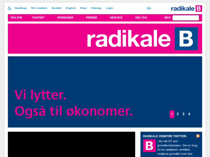 www.detradikalevenstre.dk