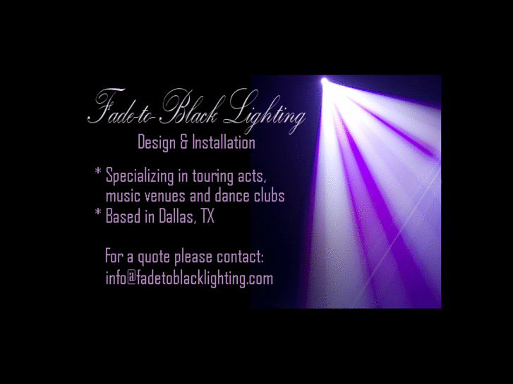 www.fadetoblacklighting.com