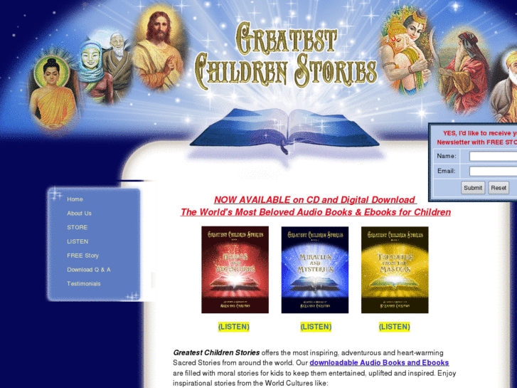 www.greatestchildrenstories.com