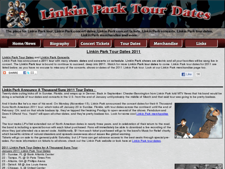 www.linkinparktourdates.com