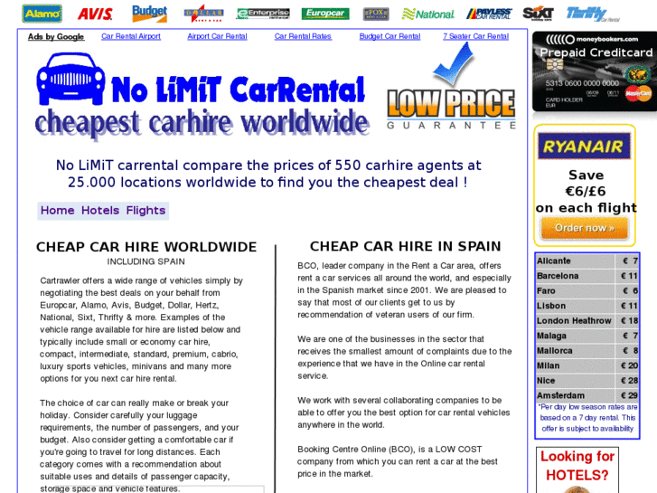 www.nolimitcarrental.com