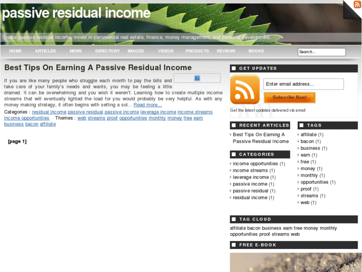 www.passiveresidualincome.org