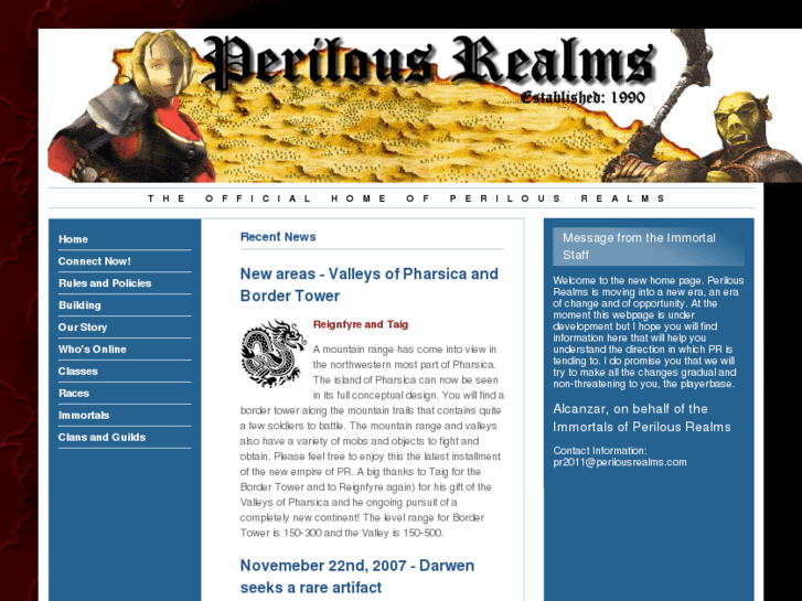 www.perilousrealms.com