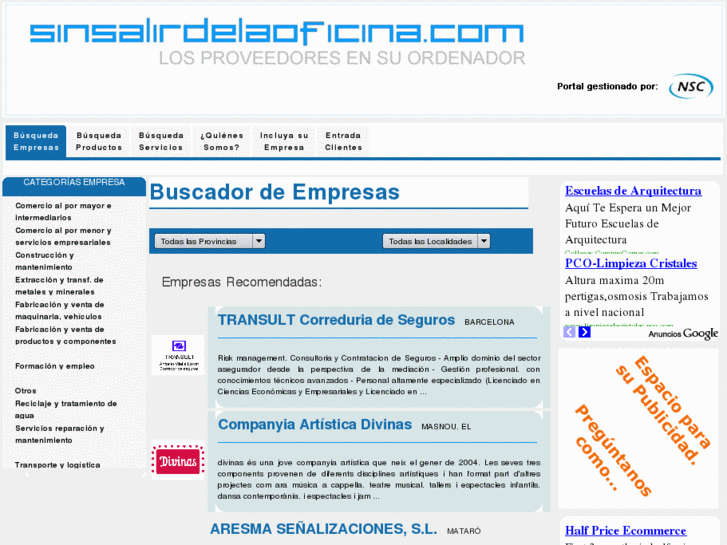 www.sinsalirdelaoficina.com