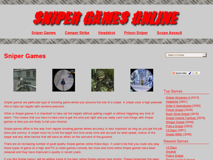 www.snipergamesonline.net