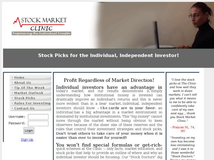 www.stockmarketclinic.com