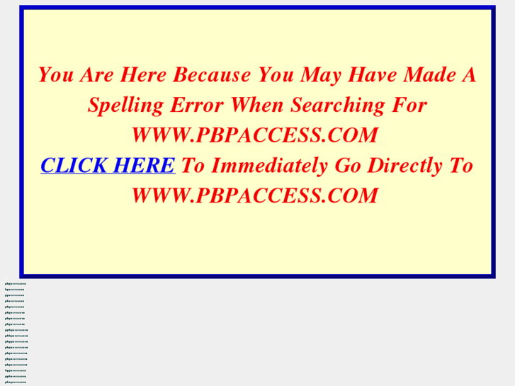 www.thepbpaccess.com