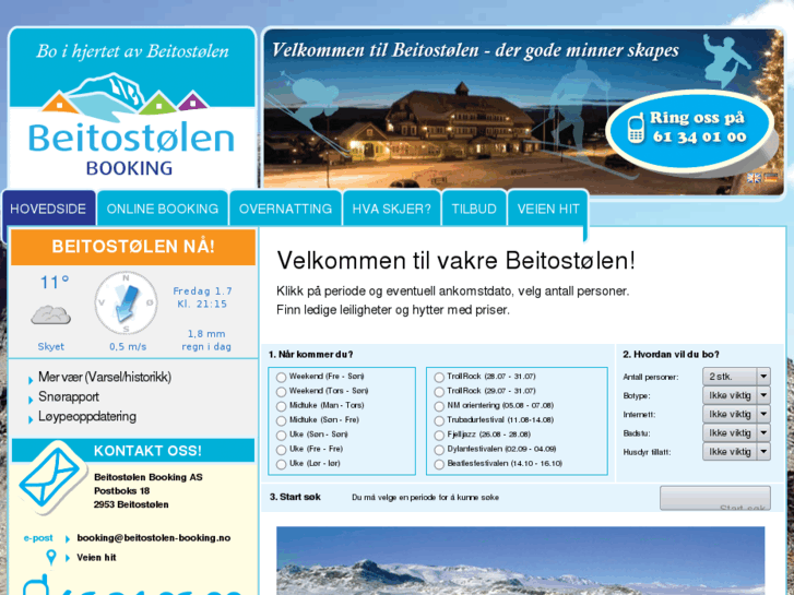 www.valdres-booking.com