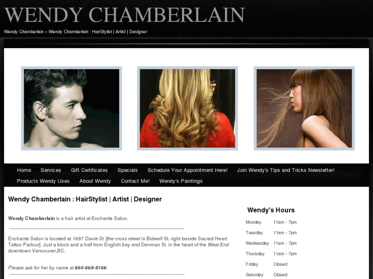 www.wendychamberlain.com